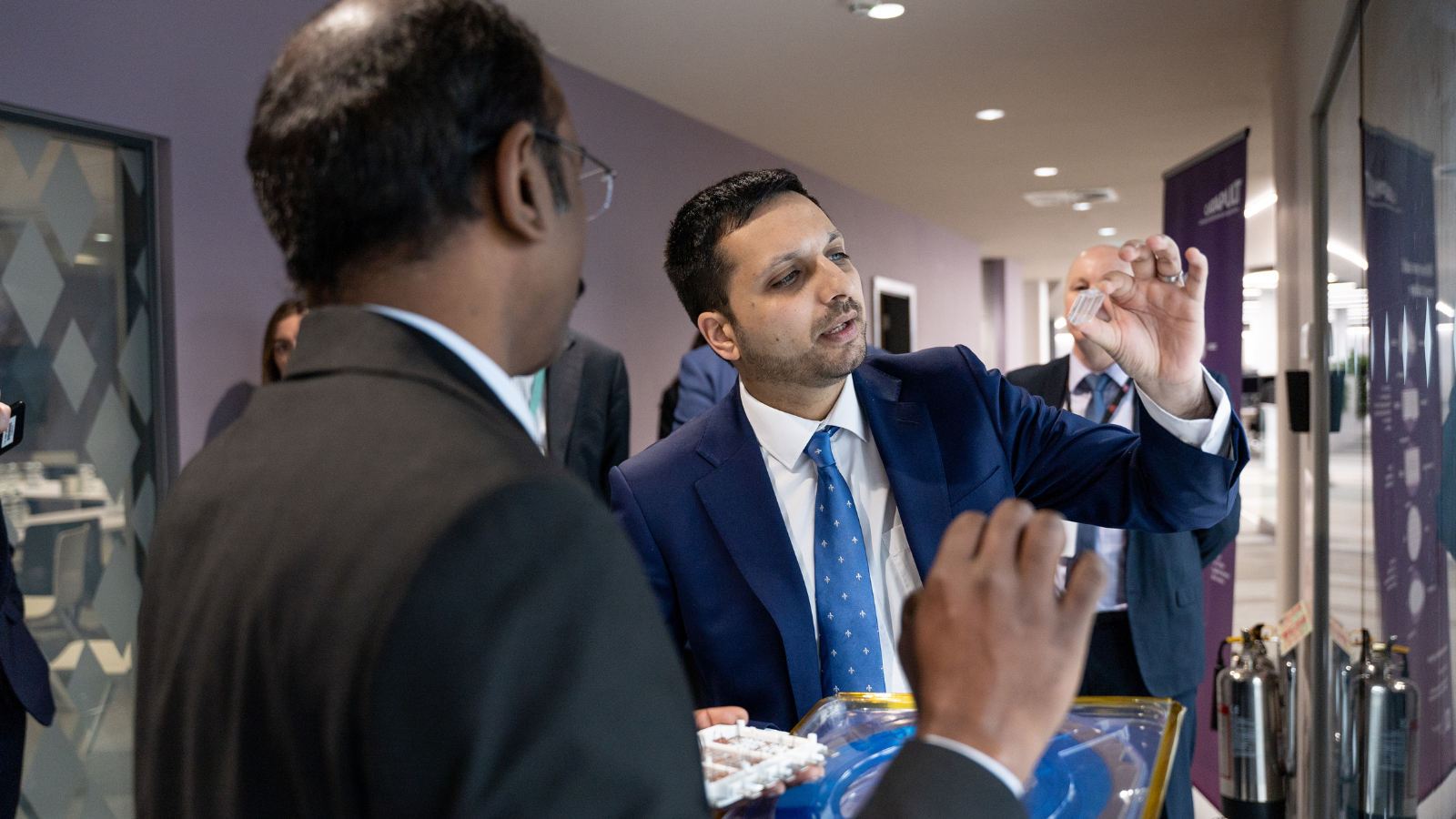 Department for Science, Innovation and Technology Minister, Saqib Bhatti MP visits CSA Catapult